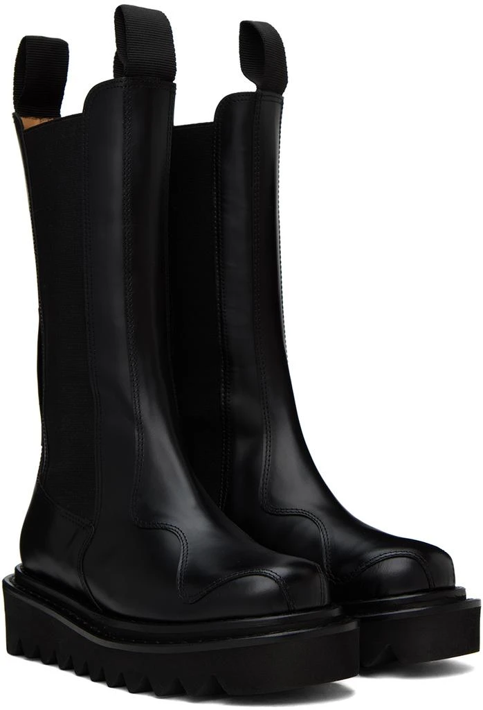 商品Toga Pulla|SSENSE Exclusive Black Boots,价格¥2405,第4张图片详细描述