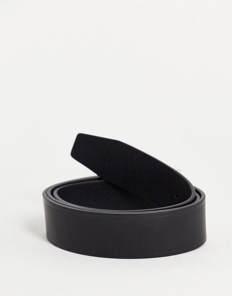 BOSS Rudy leather belt in black商品第3张图片规格展示