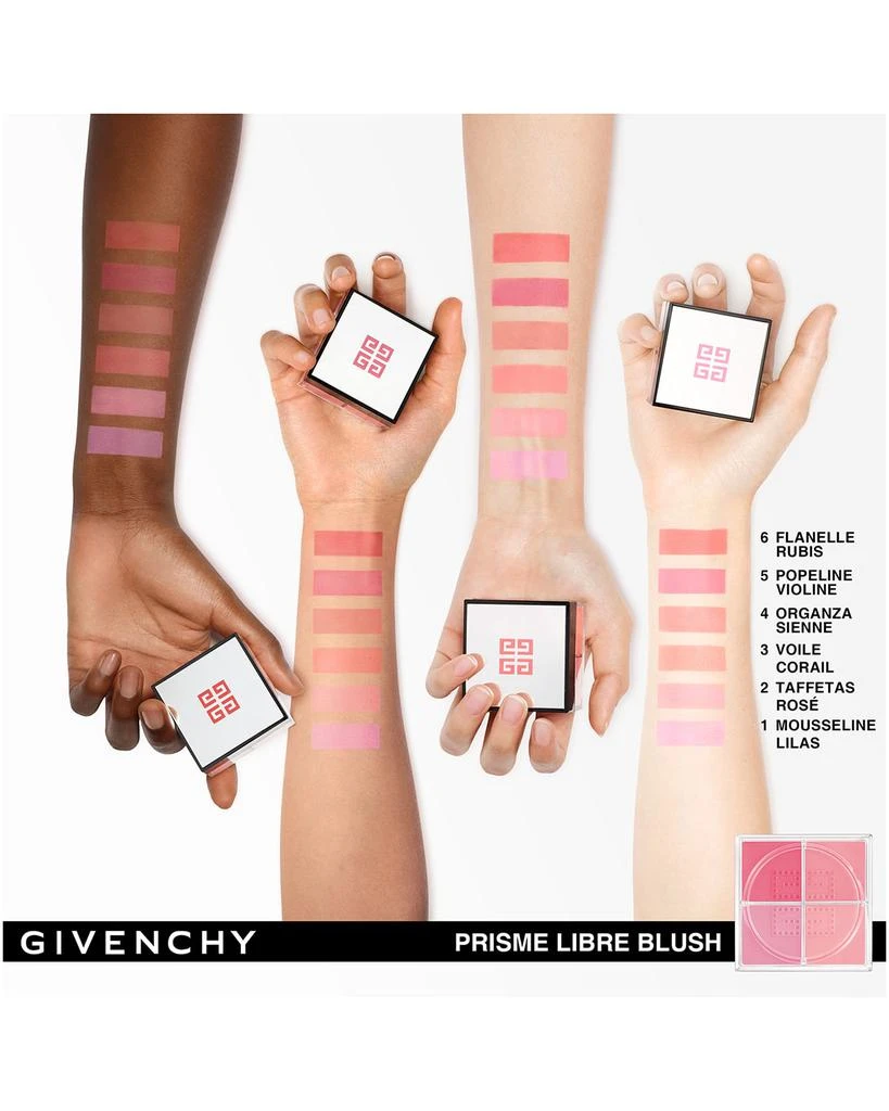 商品Givenchy|Prisme Libre Loose Powder Blush, 12h Radiance, 1.8 oz.,价格¥365,第2张图片详细描述