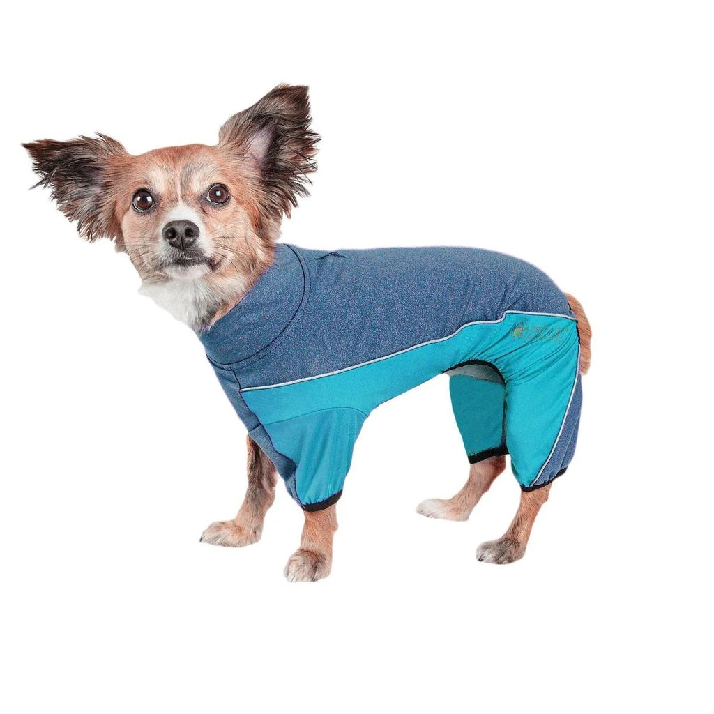商品Pet Life|Pet Life  Active 'Chase Pacer' Medium-weight 4-Way-Stretch Yoga Fitness Dog Tracksuit,价格¥340,第4张图片详细描述