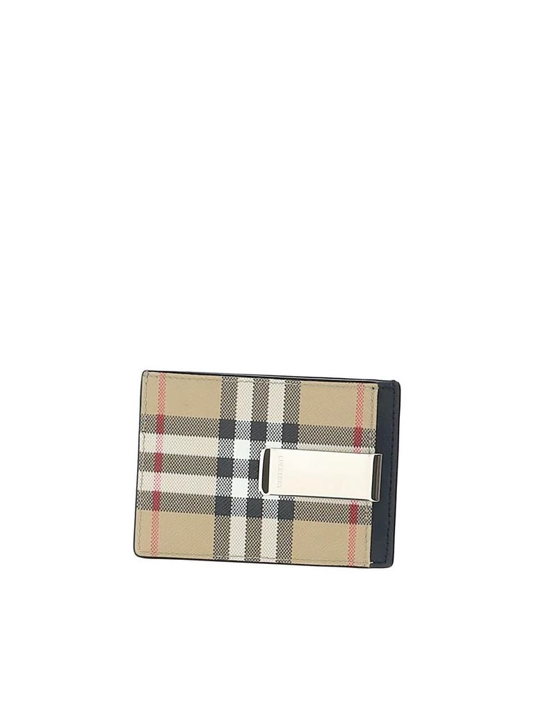 商品Burberry|Burberry Checked Motif Card Holder,价格¥1706,第2张图片详细描述