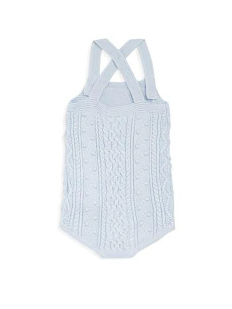 商品Ralph Lauren|Baby Girl's Cotton Bubble Shortall,价格¥196,第2张图片详细描述