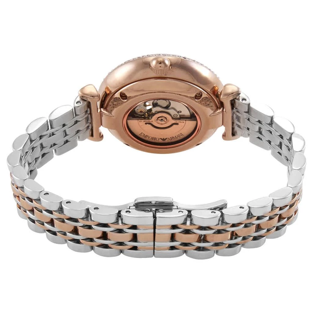 商品Emporio Armani|GIANNI T-BAR Automatic Crystal Ladies Watch AR60019,价格¥1989,第3张图片详细描述