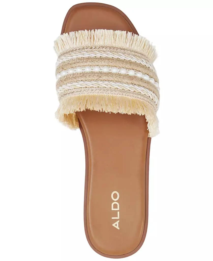 商品ALDO|Women's Fringy Slide Flat Sandals,价格¥456,第4张图片详细描述