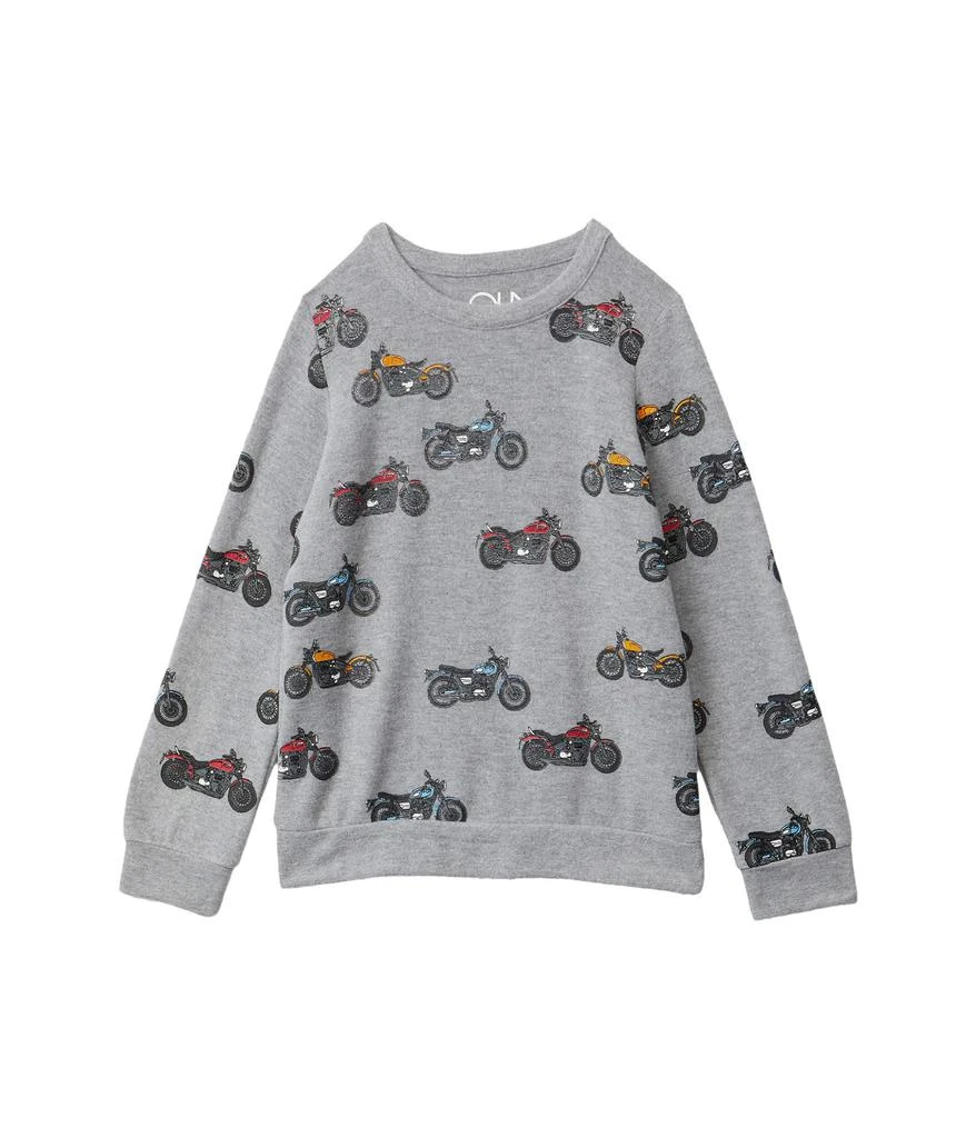 商品Chaser|Bliss Knit Long Sleeve Crew Neck Pullover (Little Kids/Big Kids),价格¥205,第1张图片详细描述