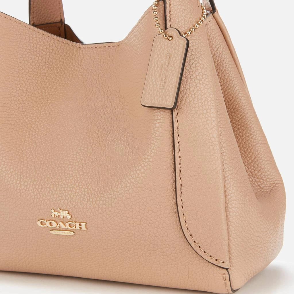 商品Coach|Coach Women's Polished Pebble Leather Hadley Hobo 21 - Beechwood,价格¥2515,第4张图片详细描述