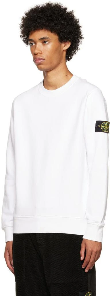 商品Stone Island|White Patch Sweatshirt,价格¥2702,第4张图片详细描述