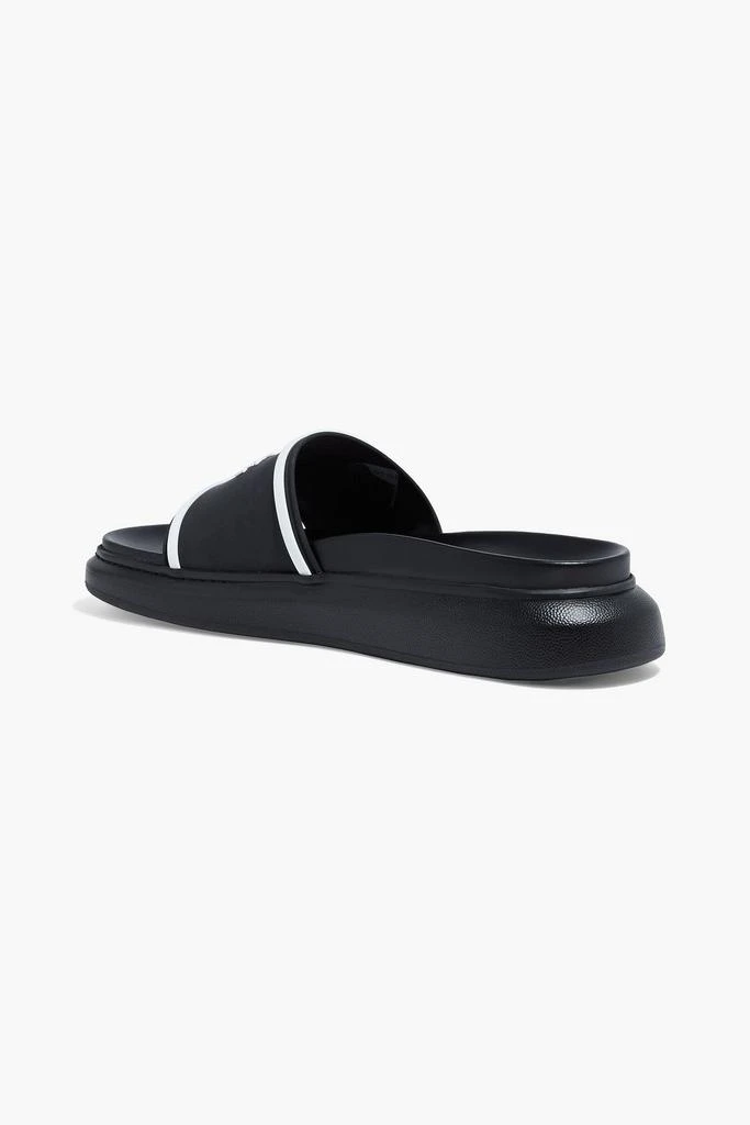 商品Alexander McQueen|Logo-print rubber slides,价格¥1142,第3张图片详细描述
