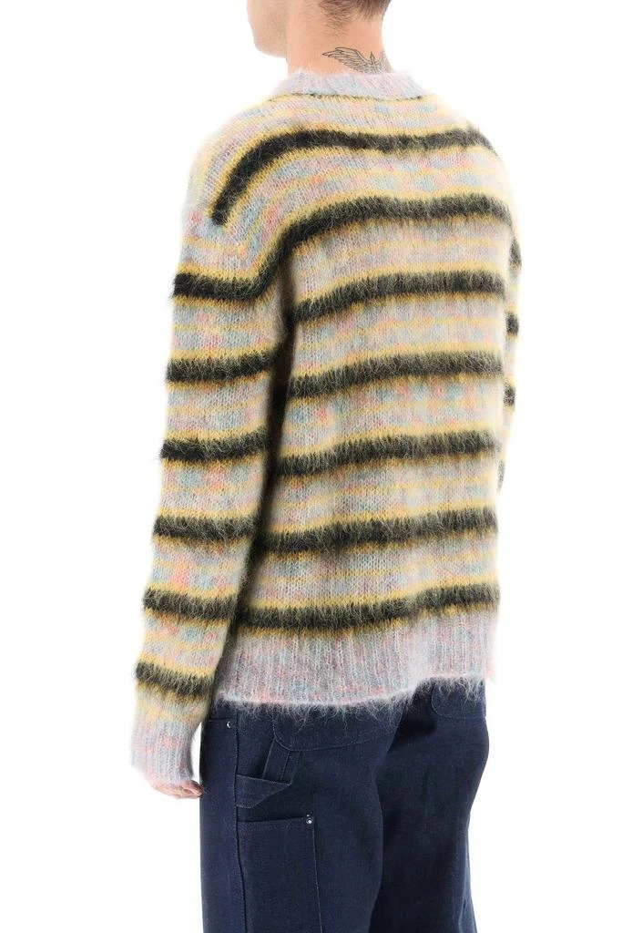 商品Marni|STRIPED BRUSHED MOHAIR SWEATER,价格¥3236,第4张图片详细描述