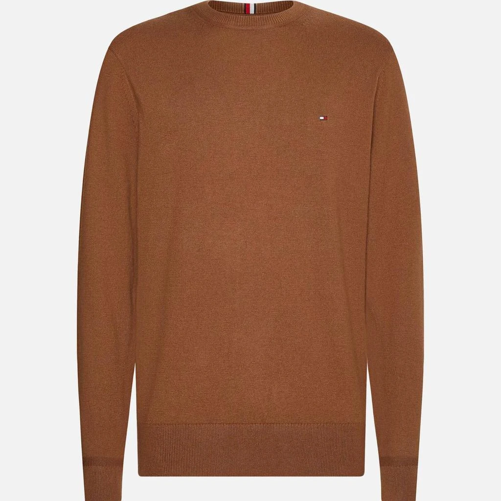 商品Tommy Hilfiger|Tommy Hilfiger Men's Pima Organic Cotton Cashmere Jumper - Desert Khaki,价格¥545,第1张图片