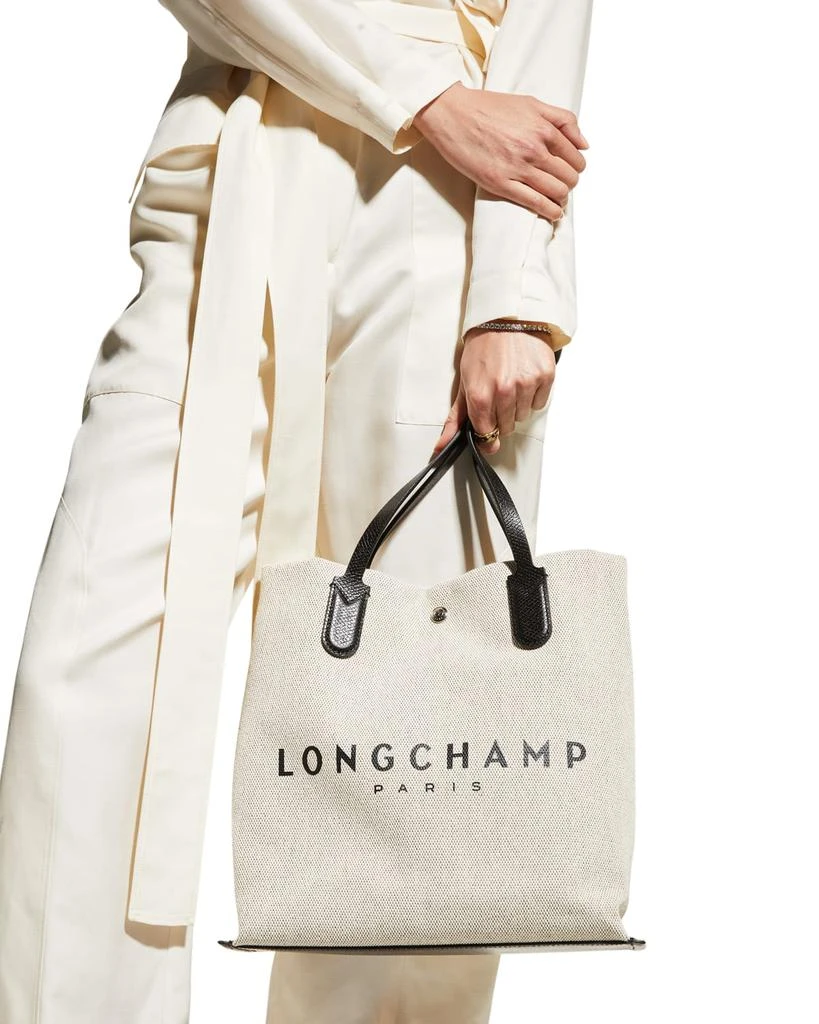 商品Longchamp|Horse Logo Essential Canvas Tote Bag,价格¥2887,第5张图片详细描述