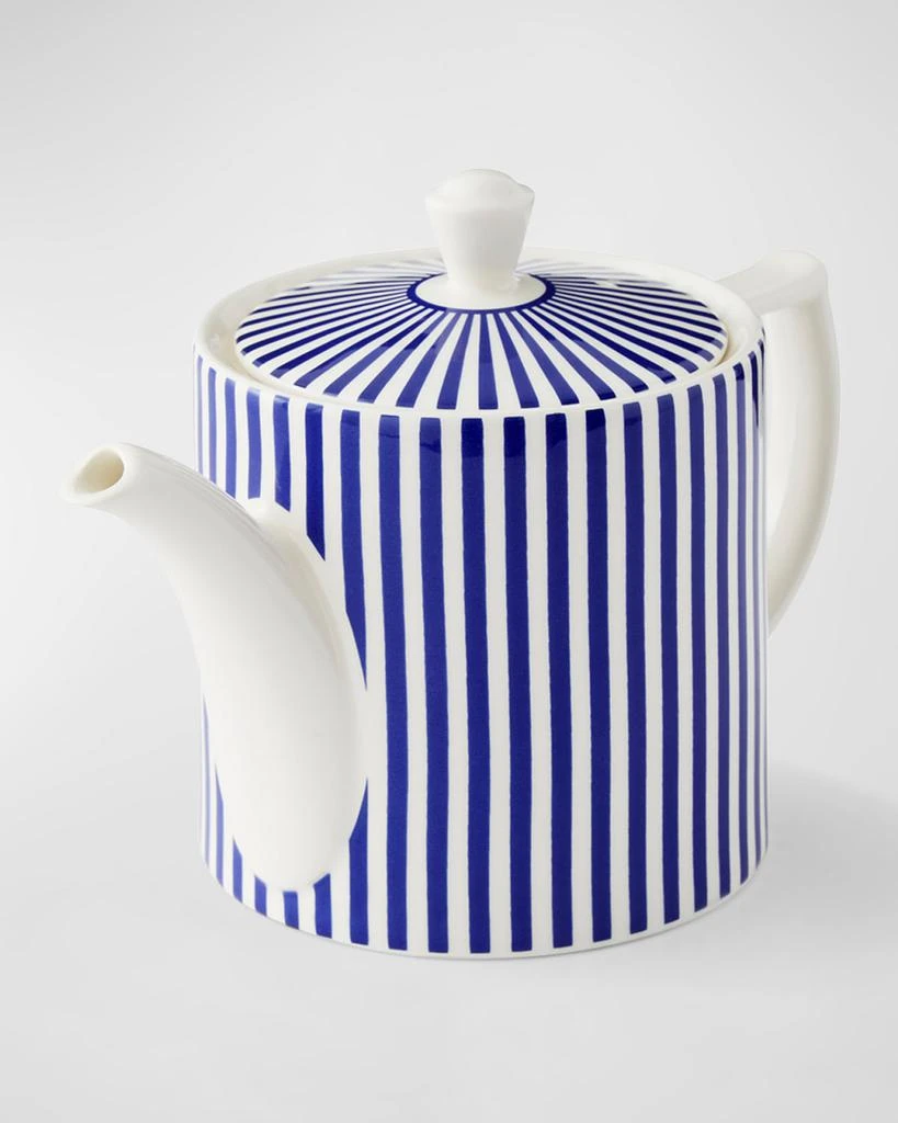 商品Spode|Blue Italian Steccato Teapot,价格¥1267,第3张图片详细描述