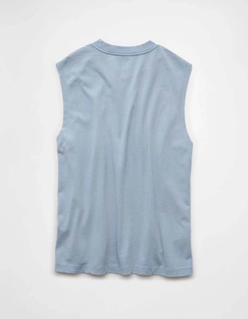 商品AE|AE Boxy Sueded Jersey Tank Top,价格¥135,第5张图片详细描述