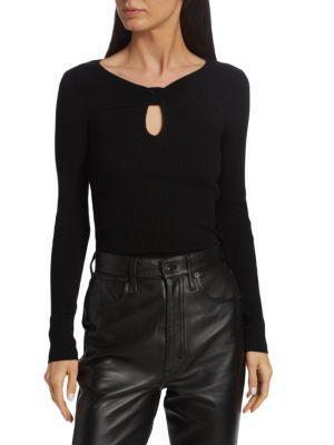 商品Design History|Cut Out Rib Sweater,价格¥360,第1张图片