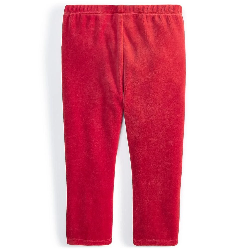 商品First Impressions|Baby Girls Velour Leggings, Created for Macy's,价格¥38,第2张图片详细描述