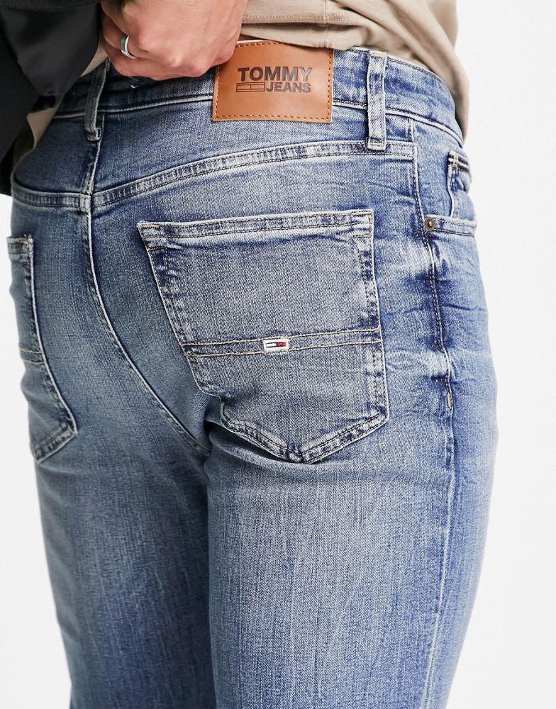 商品Tommy Hilfiger|Tommy Jeans Simon skinny fit jeans in mid wash,价格¥409,第6张图片详细描述
