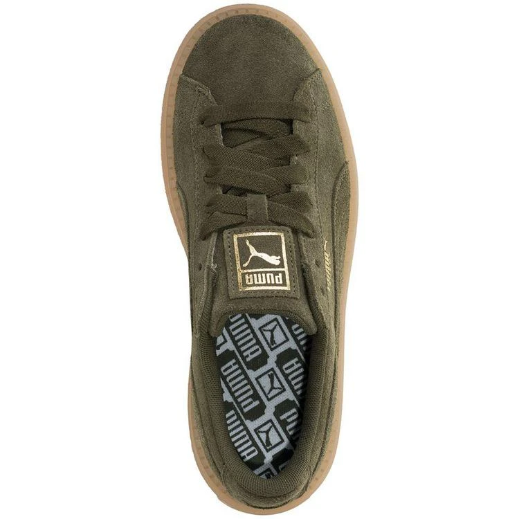 Women's Suede Platform Rugged Casual Sneakers from Finish Line 商品