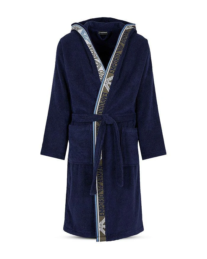 Unisex Woven Logotape Bathrobe 商品