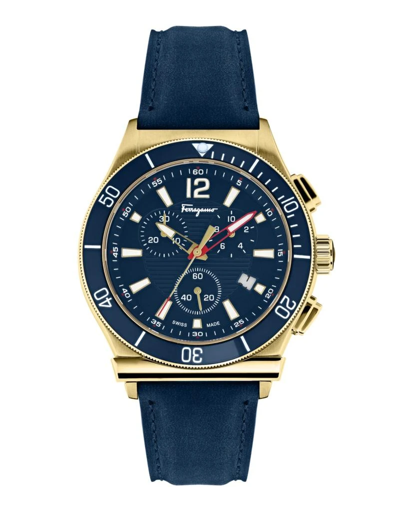 商品Salvatore Ferragamo|Ferragamo 1898 Sport Strap Watch,价格¥3766,第1张图片