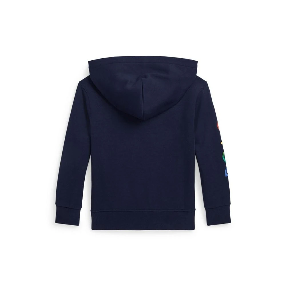 商品Ralph Lauren|Toddler and Little Boys Ombre Logo Double-Knit Hoodie,价格¥228,第2张图片详细描述