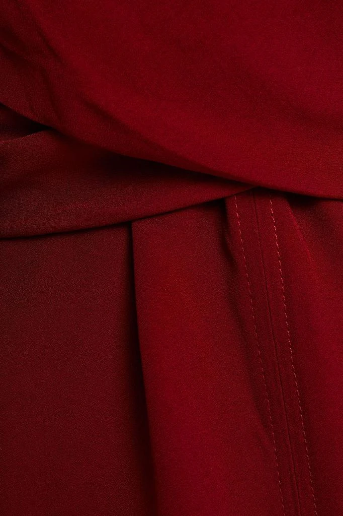 商品Zimmermann|Crossover gathered crepe blouse,价格¥1473,第2张图片详细描述