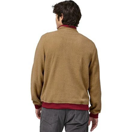 商品Patagonia|Shearling Button Pullover Fleece - Men's,价格¥657,第2张图片详细描述