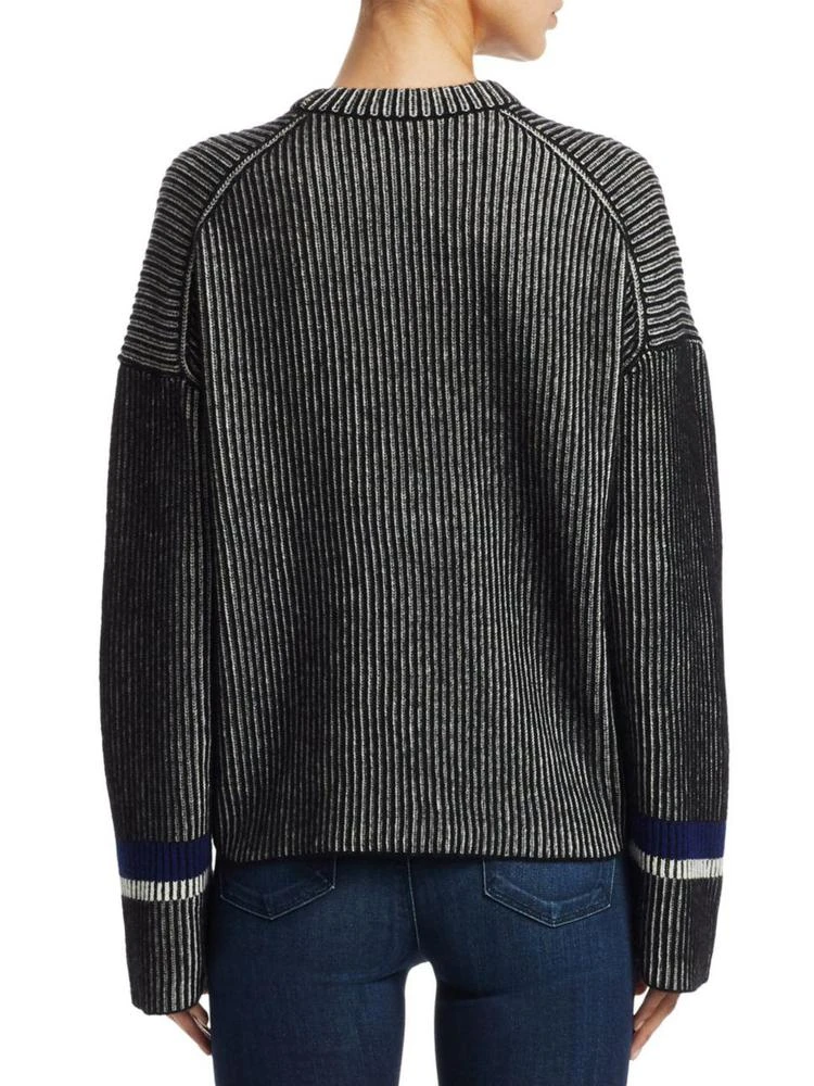 商品Theory|Theory - Mix Stripe Crewneck Sweater,价格¥913,第2张图片详细描述