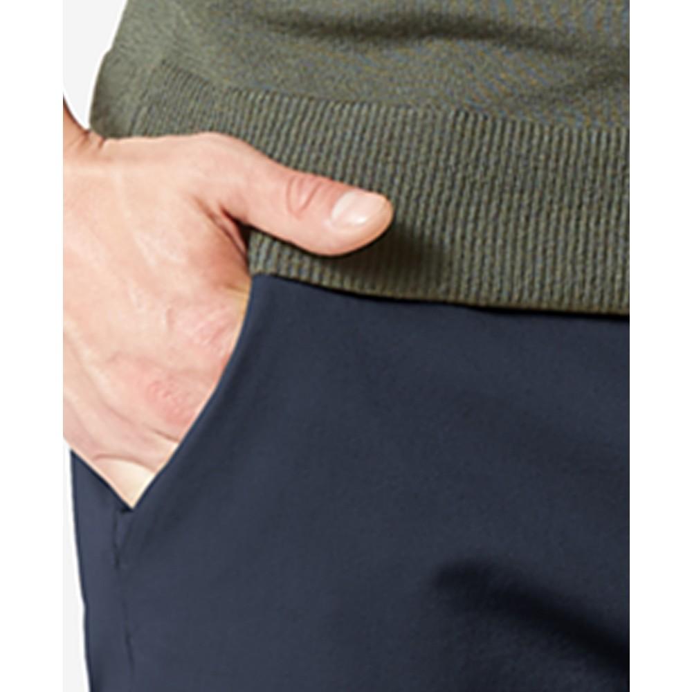 Men's Workday Smart 360 Flex Straight Fit Khaki Stretch Pants商品第3张图片规格展示