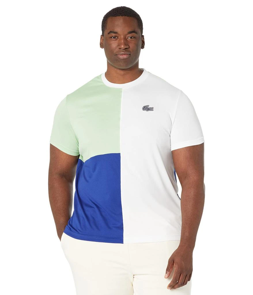 商品Lacoste|Short Sleeve Color-Block Ultra Dry Tee,价格¥352,第1张图片