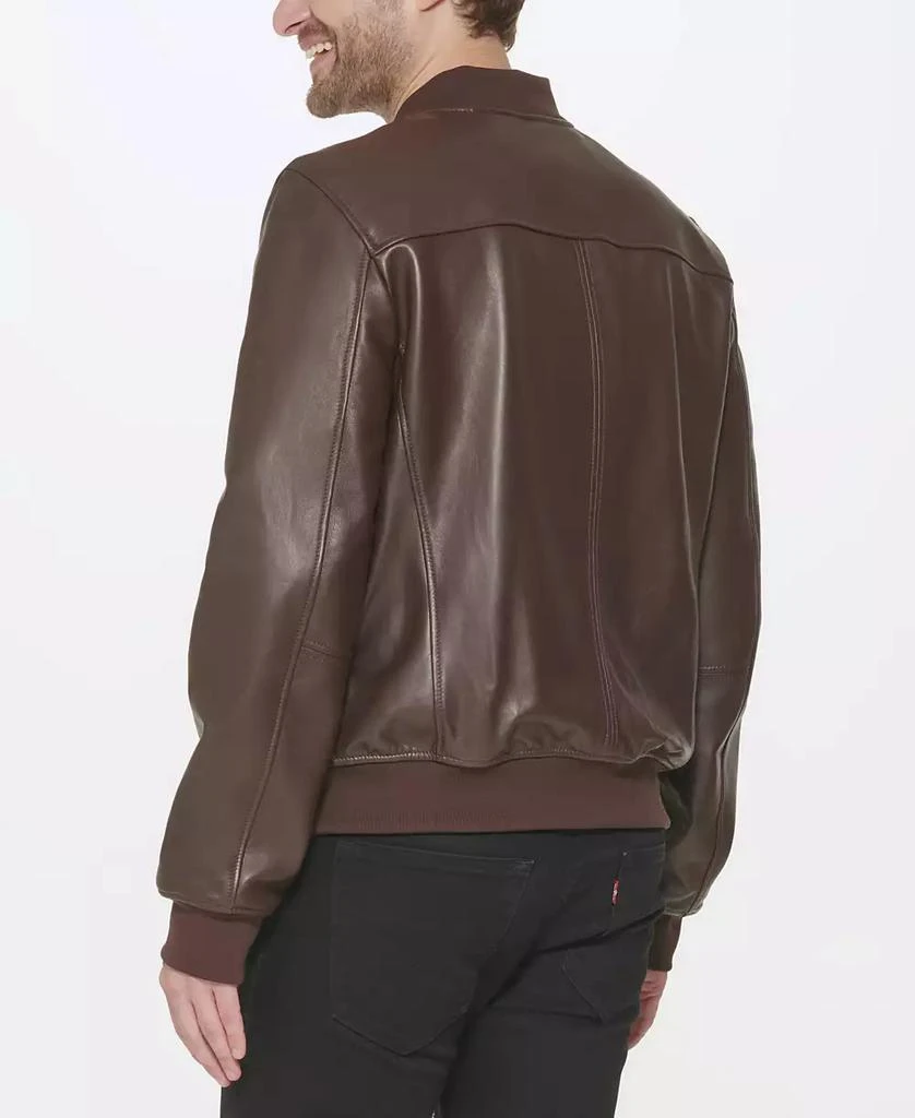 Men's Bonded Leather Varsity Jacket 商品