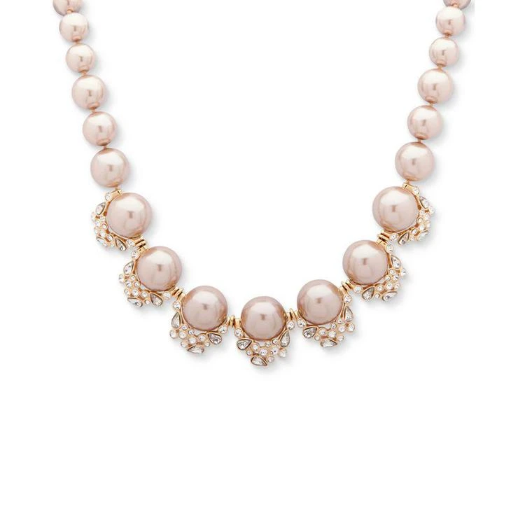 商品Givenchy|Imitation Pearl & Pavé Graduated Collar Necklace,价格¥1122,第1张图片