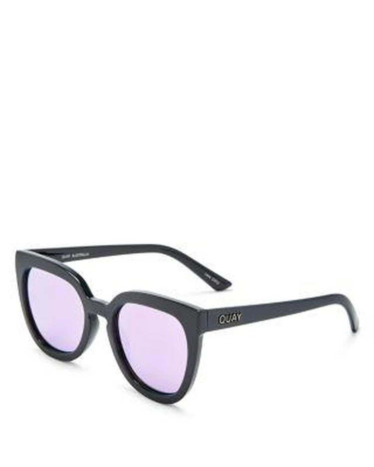 商品Quay|Women's Noosa Mirrored Cat Eye Sunglasses, 52mm,价格¥408,第2张图片详细描述