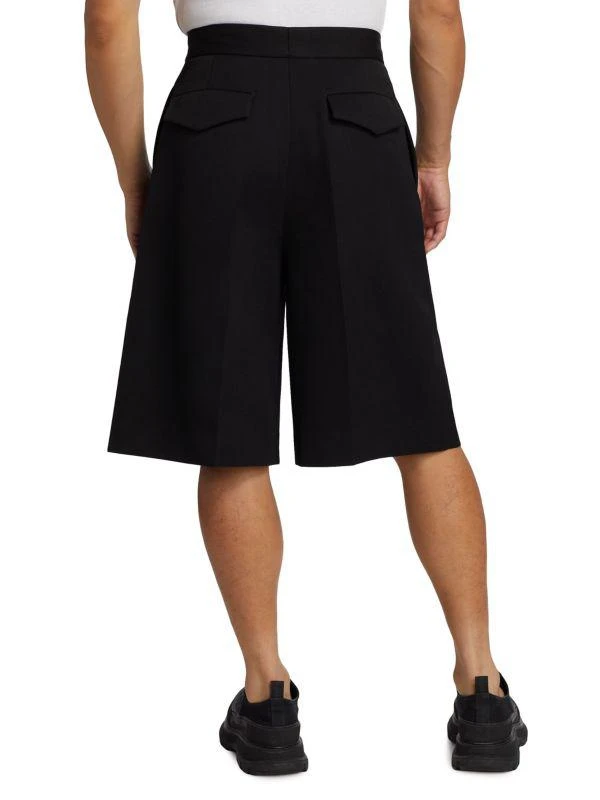 商品Jil Sander|Pleated Wool Relaxed-Fit Shorts,价格¥2889,第2张图片详细描述