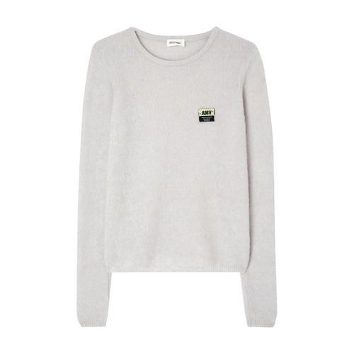 商品American Vintage|【特惠9.0折】包邮包税【预售7天发货】 AMERICAN VINTAGE 23秋冬 女士 针织衫 Vitow AMV6N769BLU,价格¥1562,第1张图片