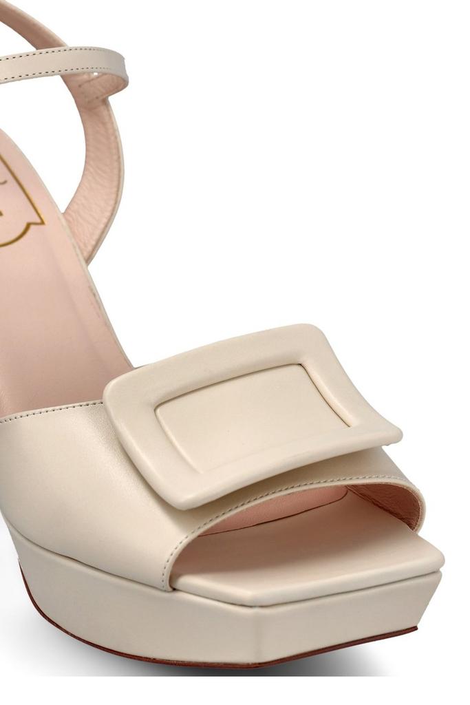 Roger Vivier Covered Buckle Platform Sandals商品第4张图片规格展示