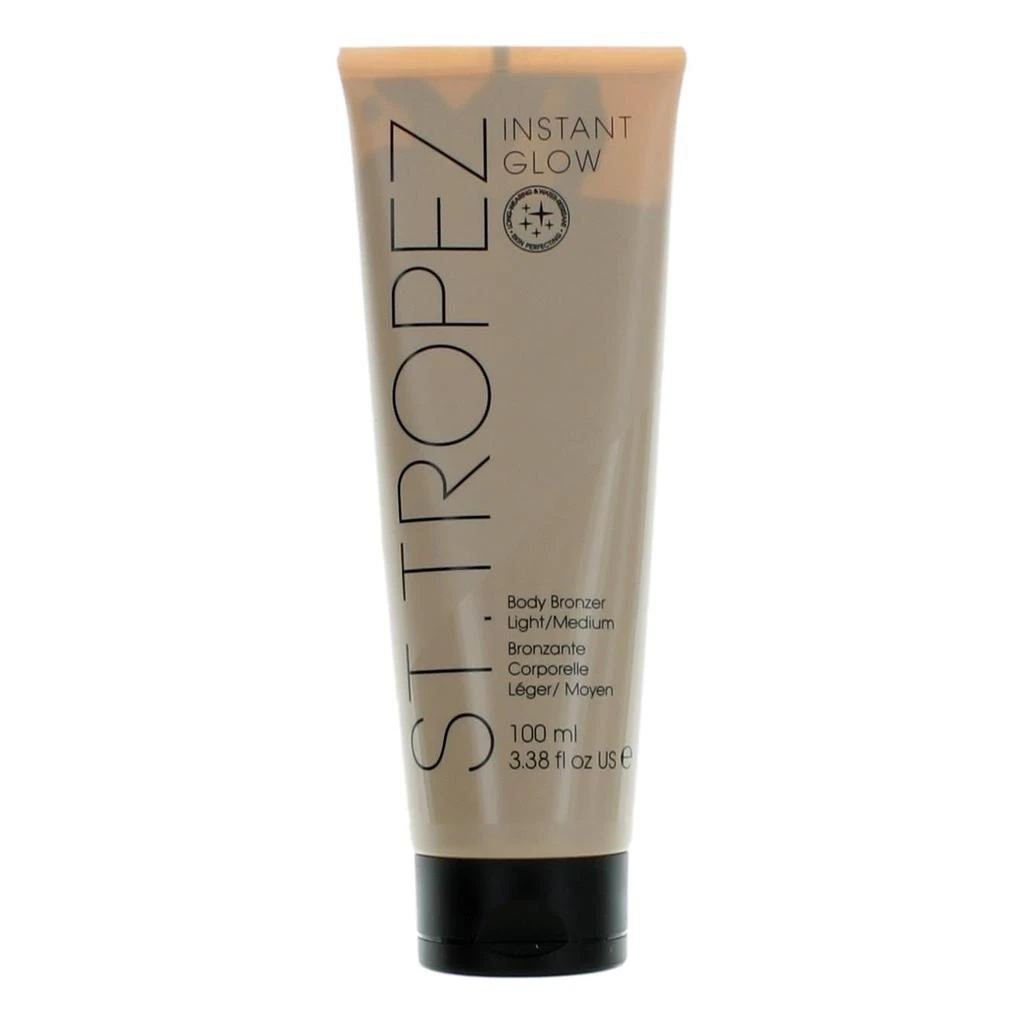 商品St. Tropez|St. Tropez Instant Glow by St. Tropez, 3.3 oz Face & Body Bronzer for Unisex - Light Medium,价格¥188,第1张图片