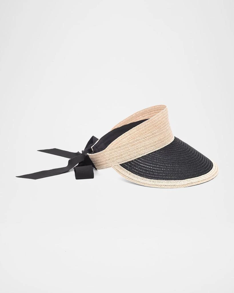 商品Eugenia Kim|Ricky Straw Visor,价格¥2240,第1张图片