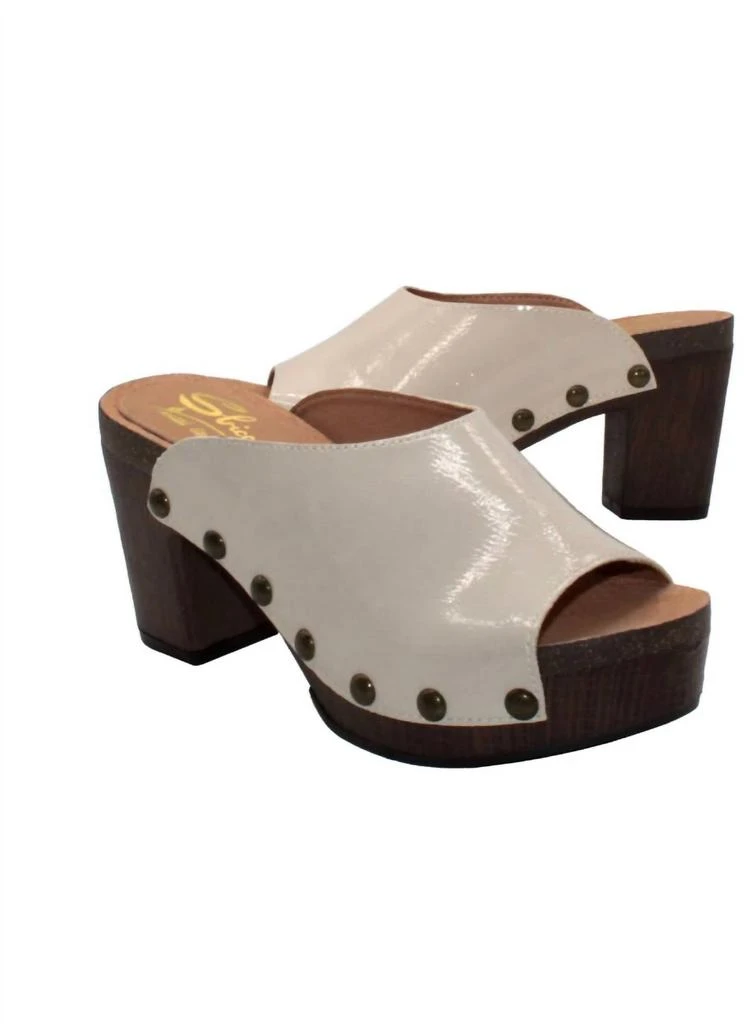 商品Sbicca|Montrose Heel in Cream,价格¥665,第1张图片