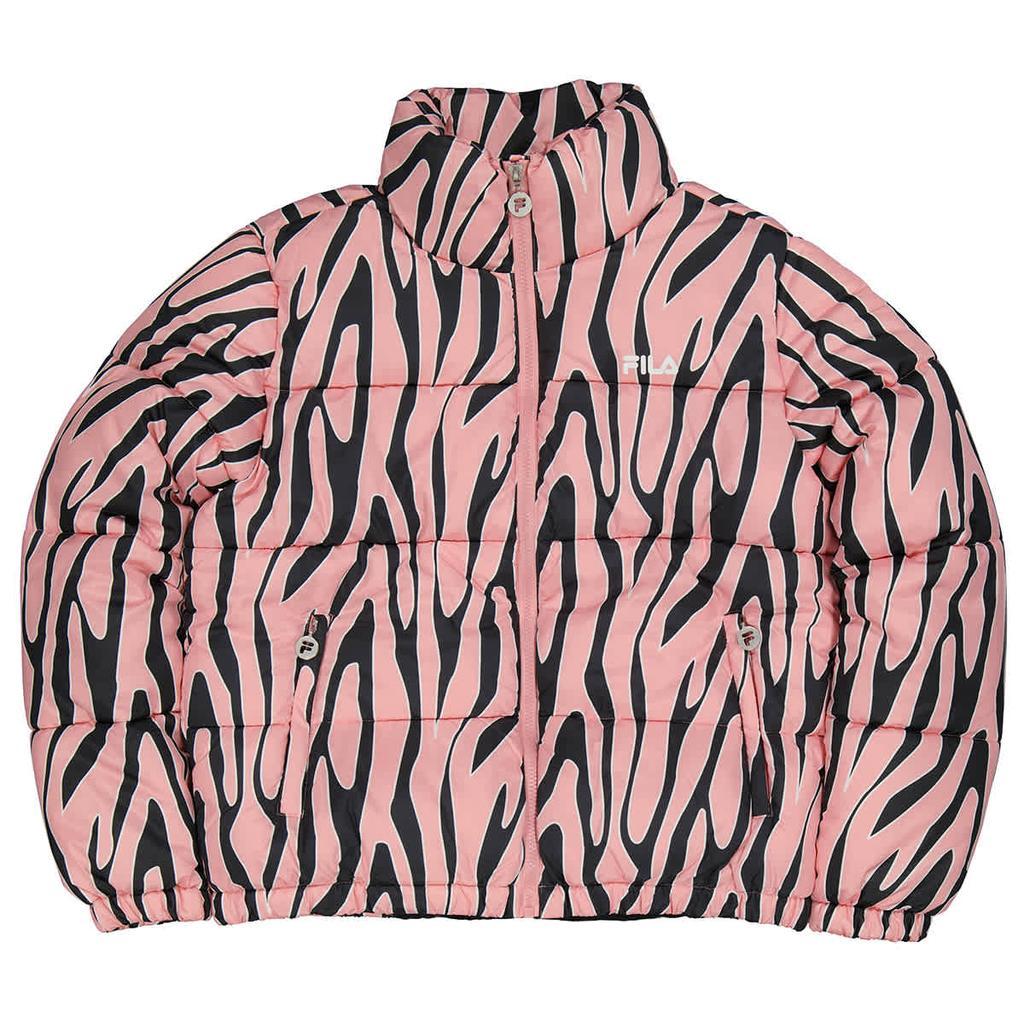 商品Fila|Fila Ladies Peony Enid Aop Puffer Jacket, Size Large,价格¥490,第1张图片