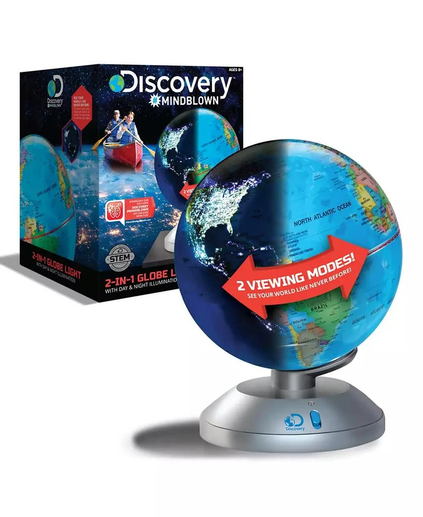 商品Discovery #MINDBLOWN|2 in 1 Globe Light, Day and Night Illumination,价格¥299,第1张图片