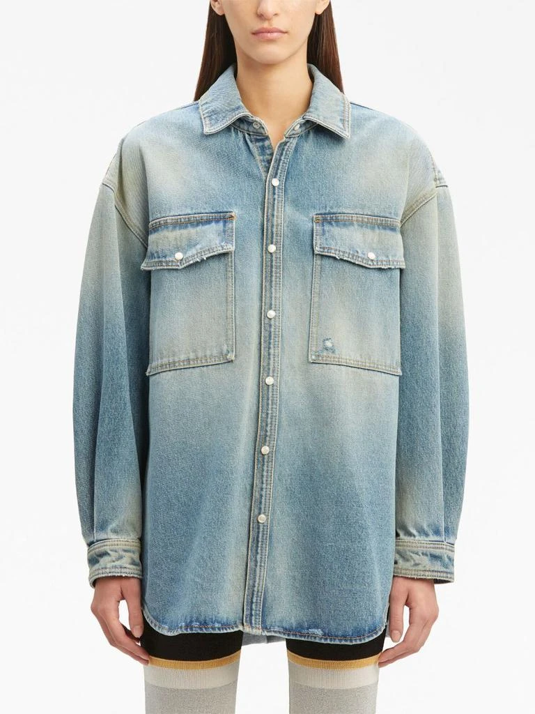 商品Palm Angels|CARGO COTTON OVERSHIRT,价格¥4402,第5张图片详细描述