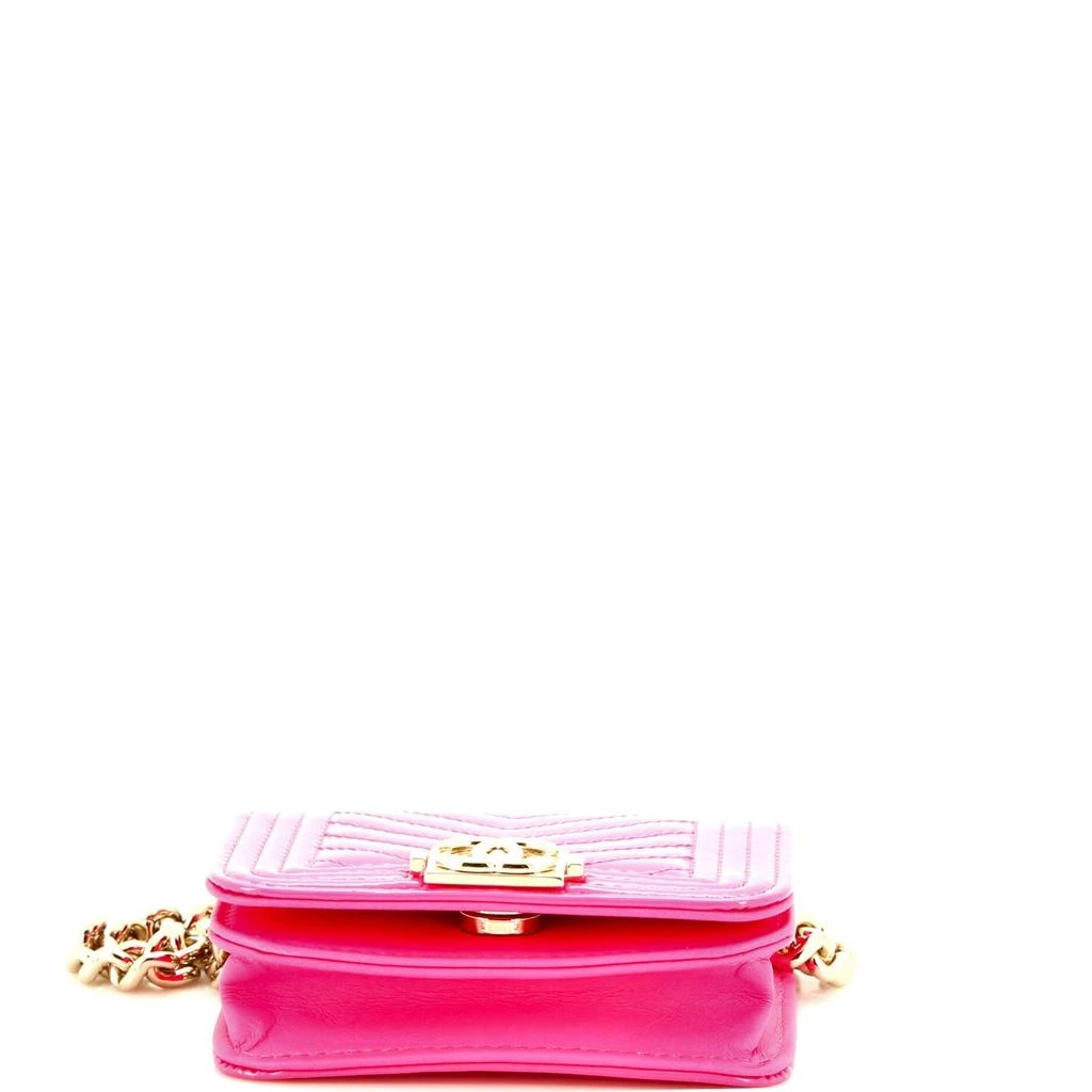 商品[二手商品] Chanel|Boy Flap Chain Belt Bag Chevron Patent,价格¥13682,第4张图片详细描述