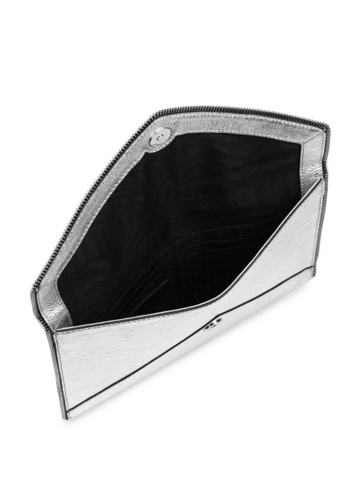 商品Rebecca Minkoff|Leo Leather Clutch,价格¥499,第2张图片详细描述
