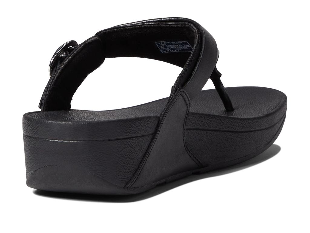 Lulu Adjustable Leather Toe Post Sandals商品第5张图片规格展示