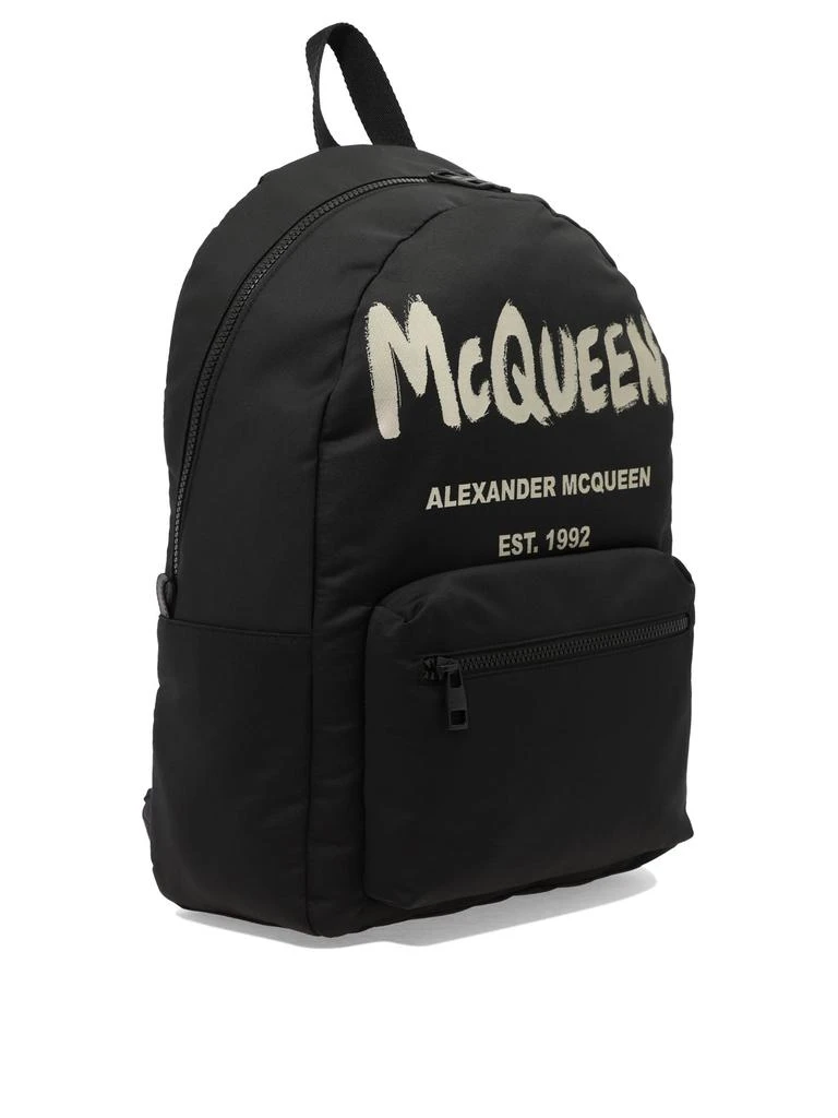 商品Alexander McQueen|Metropolitan Backpacks Black,价格¥6429,第2张图片详细描述