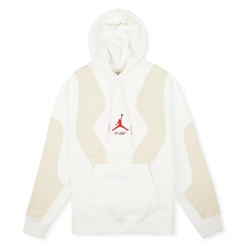 商品Jordan|Off-White x Jordan White Hoodie,价格¥3869-¥4072,第1张图片