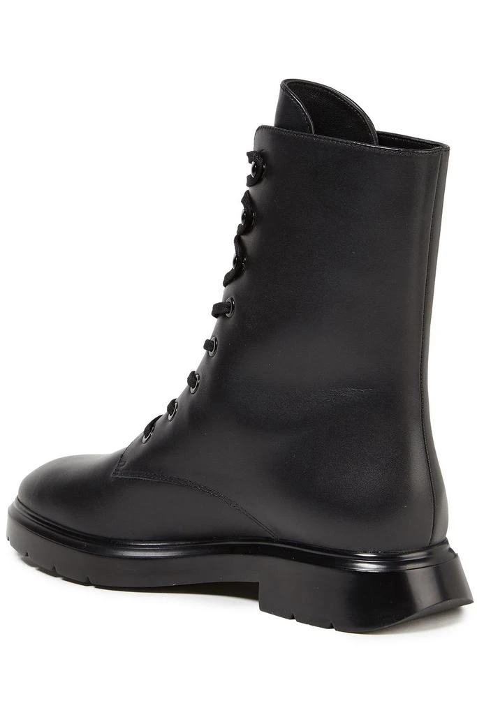 商品Stuart Weitzman|Mckenzee leather combat boots,价格¥1464,第3张图片详细描述