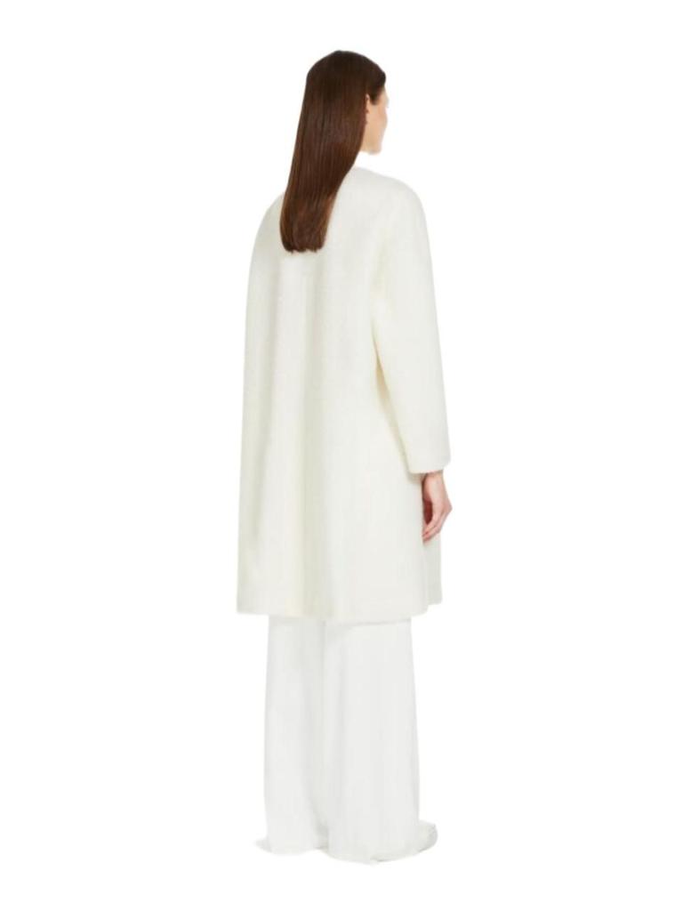 Max Mara Women's  White Other Materials Coat商品第3张图片规格展示