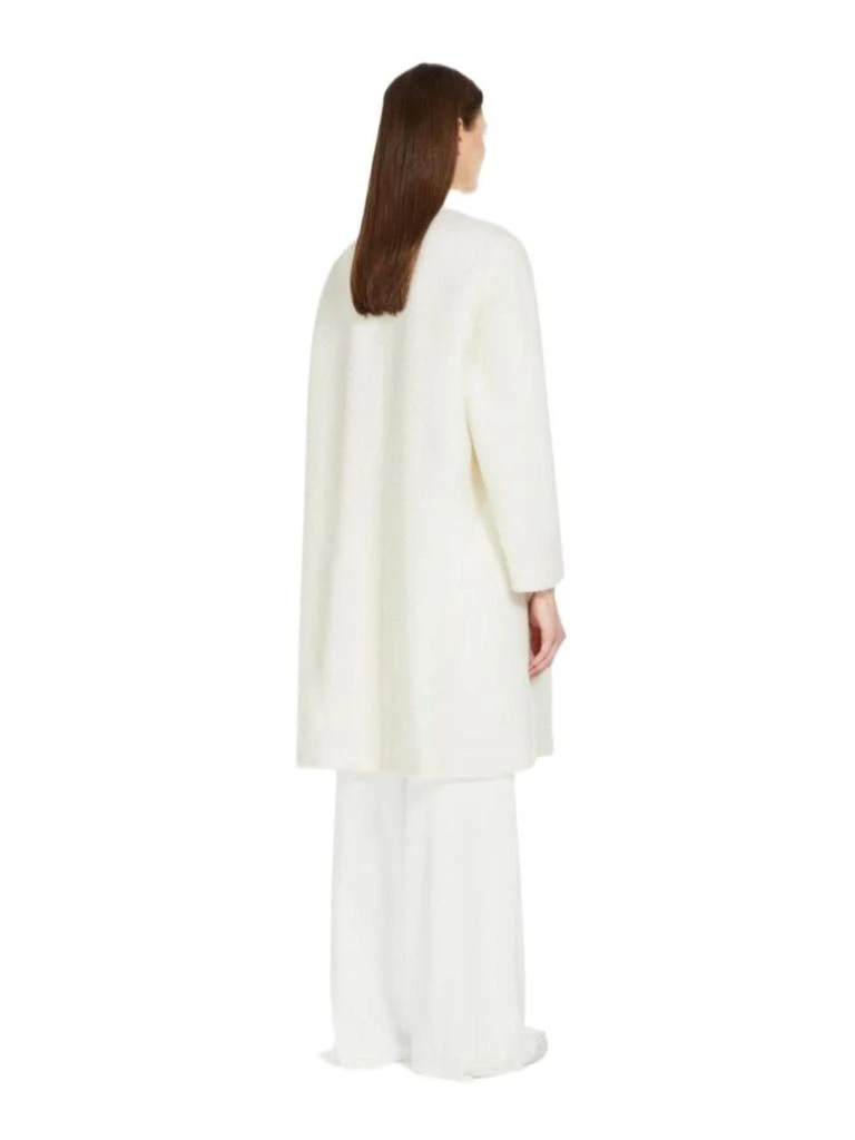 商品Weekend Max Mara|Max Mara Women&#39;s  White Other Materials Coat,价格¥2591,第3张图片详细描述