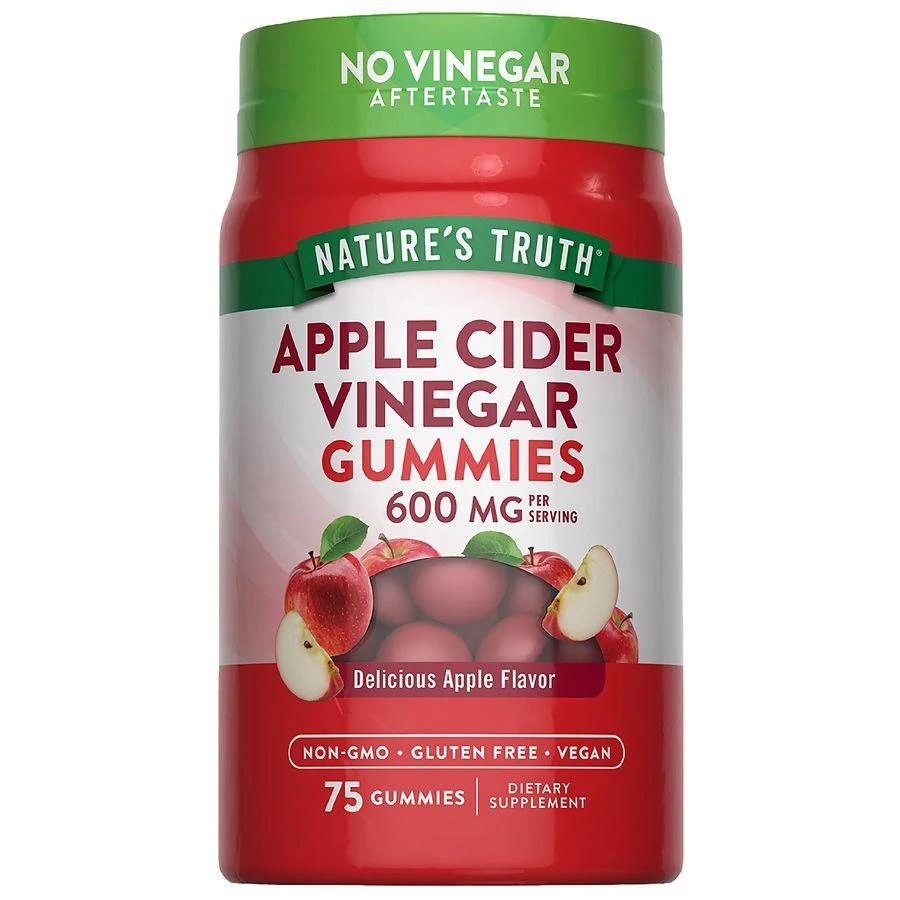 商品Nature's Truth|Apple Cider Vinegar Gummies Apple,价格¥141,第1张图片